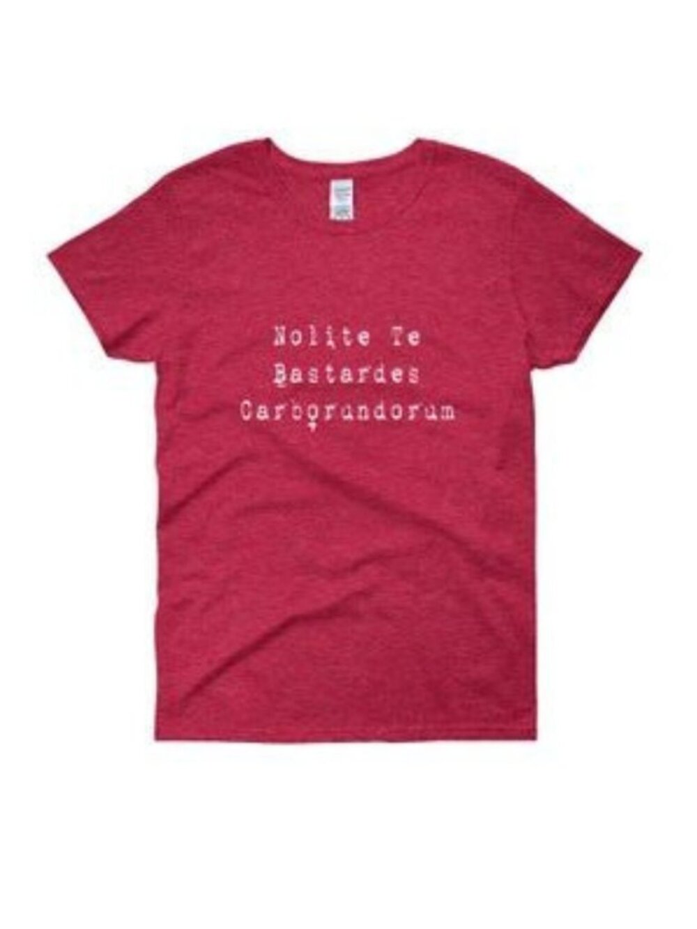 Red The Handmaid's Tale quote t-shirt